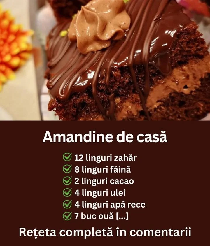 Amandine fine de casă, deserturi delicioase și rețete inspirate