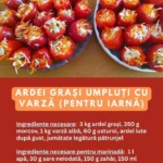 Ardei grași cu varză pentru conserve de iarnă
