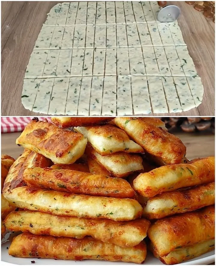 Bastoane crocante cu brânză, rețetă simplă și savuroasă
