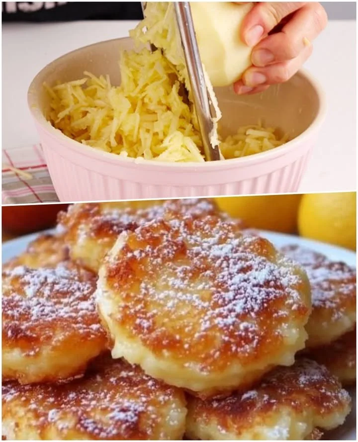 Clătite pufoase cu mărar și iaurt, servite pe un platou.