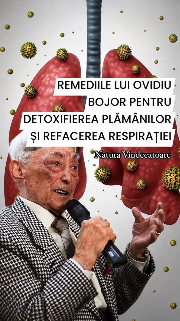 Detoxifierea plămânilor cu remedii și plante naturale, Ovidiu Bojor