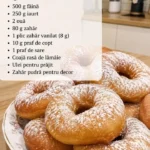 Gogoși moi cu iaurt - rețetă simplă și delicioasă