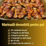 Pulpe de pui marinate cu ierburi aromate pentru un preparat gustos
