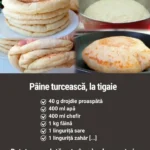 Pâine turcească la tigaie - rețetă simplă și delicioasă