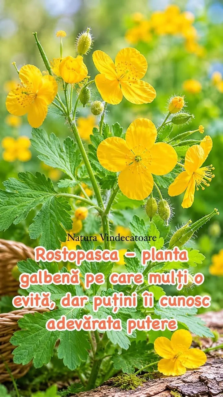 Rostopasca, planta galbenă cu beneficii și putere medicinală