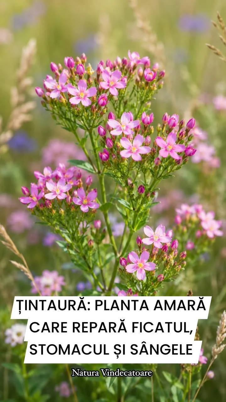 Planta amară Tintaura, o soluție naturală pentru ficat și stomac