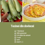 Tocinei din dovlecei proaspeți, delicioși și ușor de preparat.