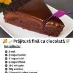 Tort rapid cu cremă de ciocolată și cafea, delicios și simplu de preparat