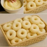 Biscuiți din amidon deliciosi și fragili, perfecti pentru gustări.