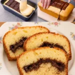 Delicios chec cu ciocolată proaspăt scos din cuptor