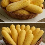 Chifle mici cu brânză proaspătă și delicioasă
