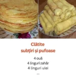 Clătite subțiri și fine servite cu toppinguri delicioase