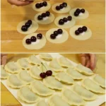 Colțunași pufoși cu vișine zemoase, delicioși și ușor de preparat