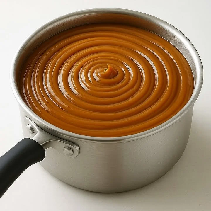 Dulce de leche făcut acasă, desert cremos și dulce.