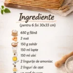 Foi pentru prăjituri delicioase și rețete variate pentru deserturi homemade