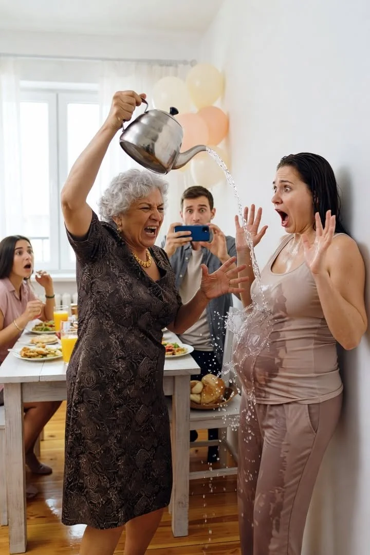 Reuniunea de familie cu mama, zâmbete și vestea despre o sarcină.