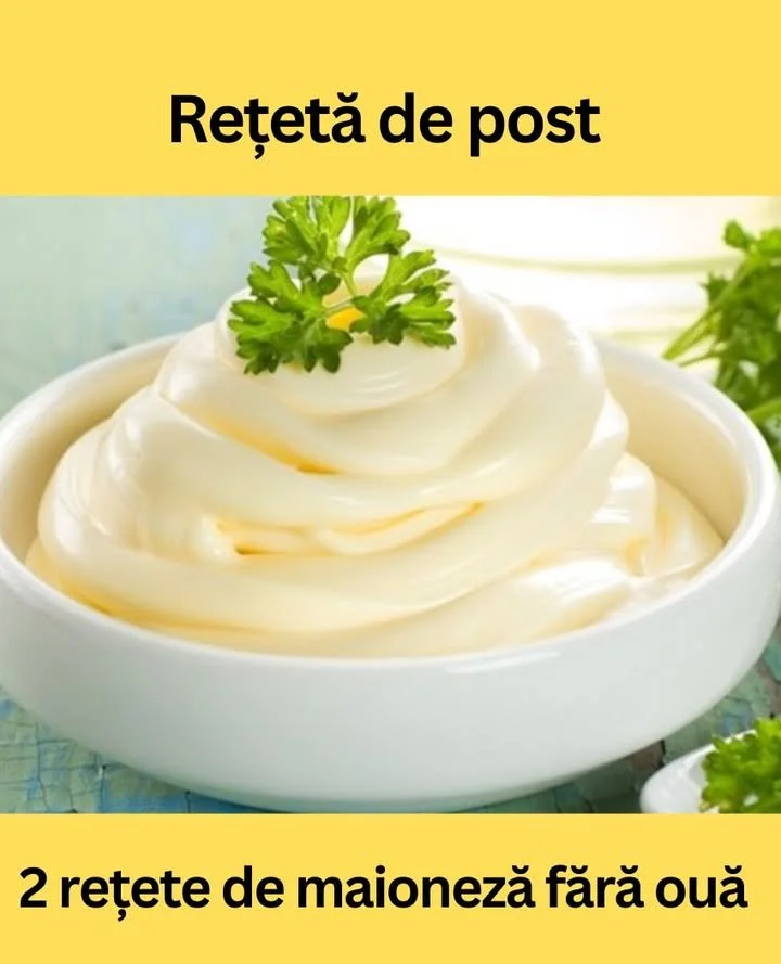 Rețete de maioneză de post fără ouă, ideale pentru mesele vegane.