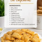 Sărațele cu cașcaval proaspăt scoase din cuptor